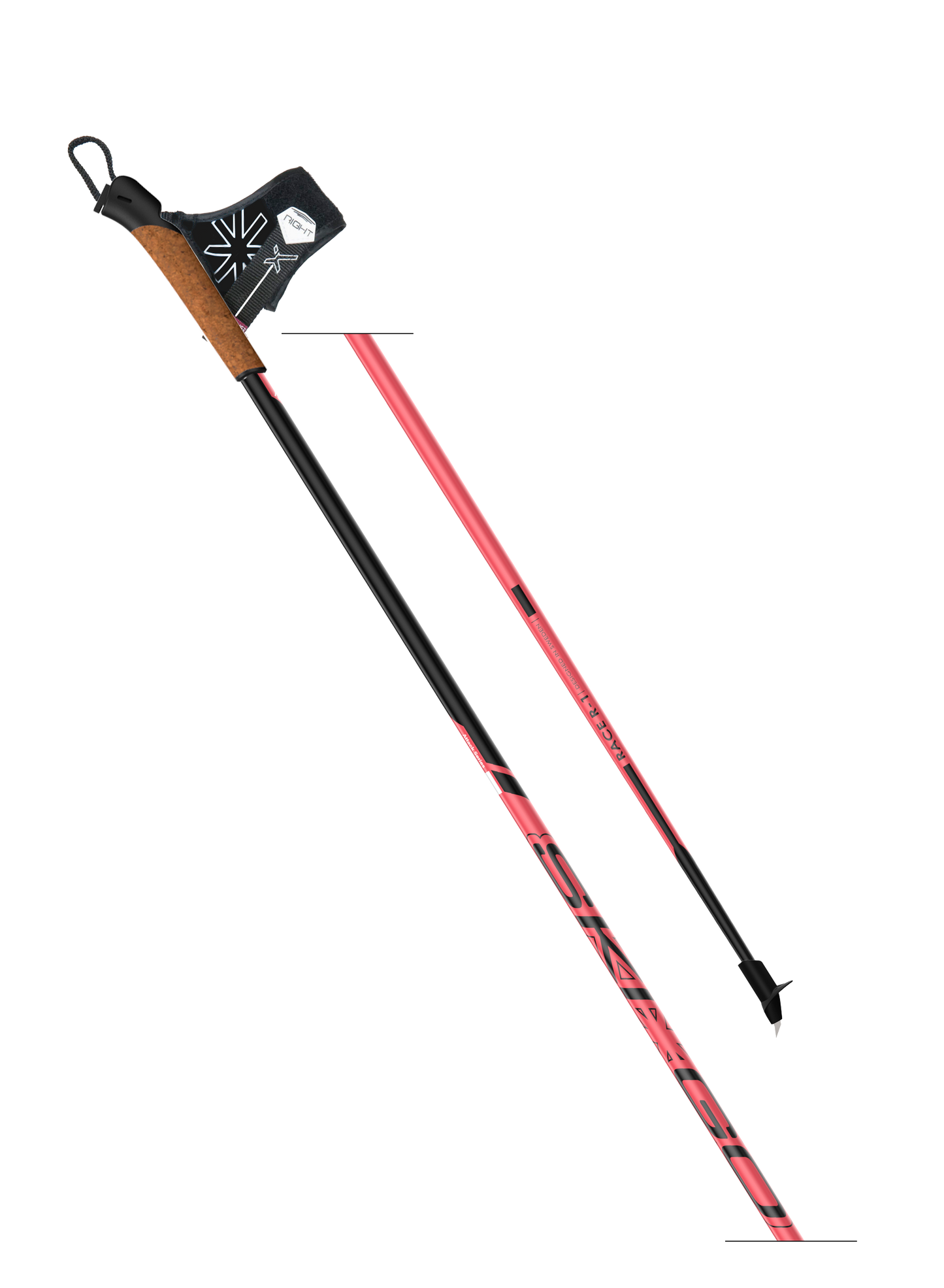 Rullskidstav 100% Carbon 2025